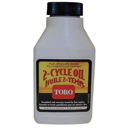 Toro 38901 2.6 oz 2-Cycle Engine Oil 7204605